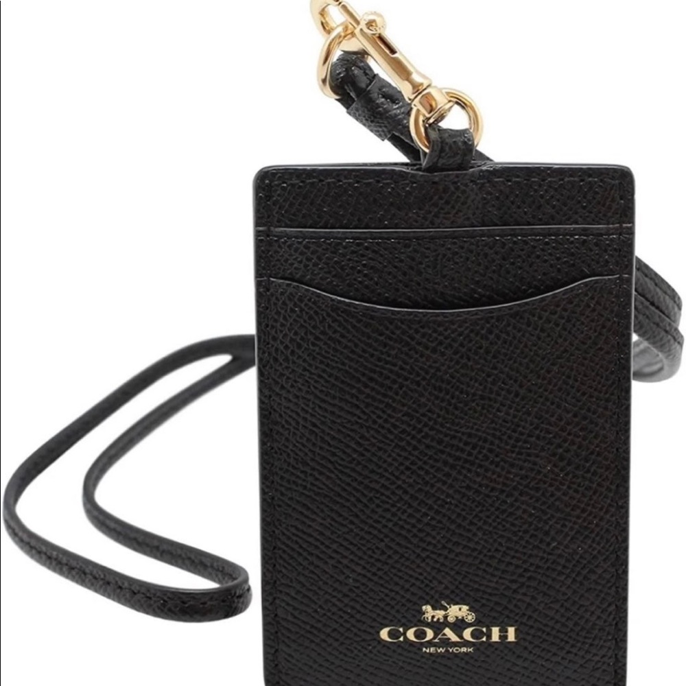 Coach ID lanyard